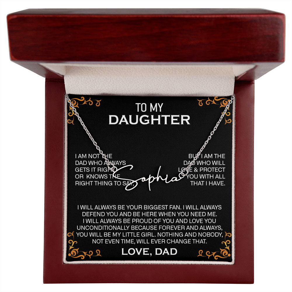 daughter- signature