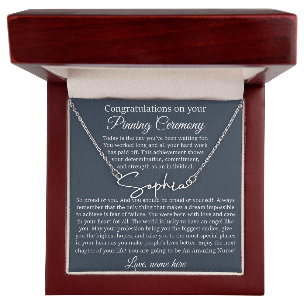 Nurses Degree Graduation Gift, Pinning Ceremony Gifts, Heart Plaque Gift for Nurse Degree Graduation, Nurse Pinning Ceremony Keepsake