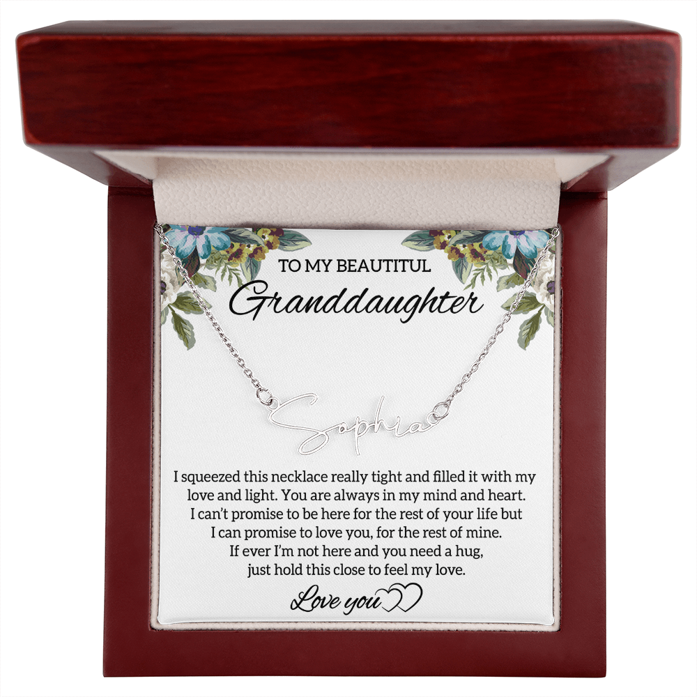 SO-7707158- Granddaughter signature name