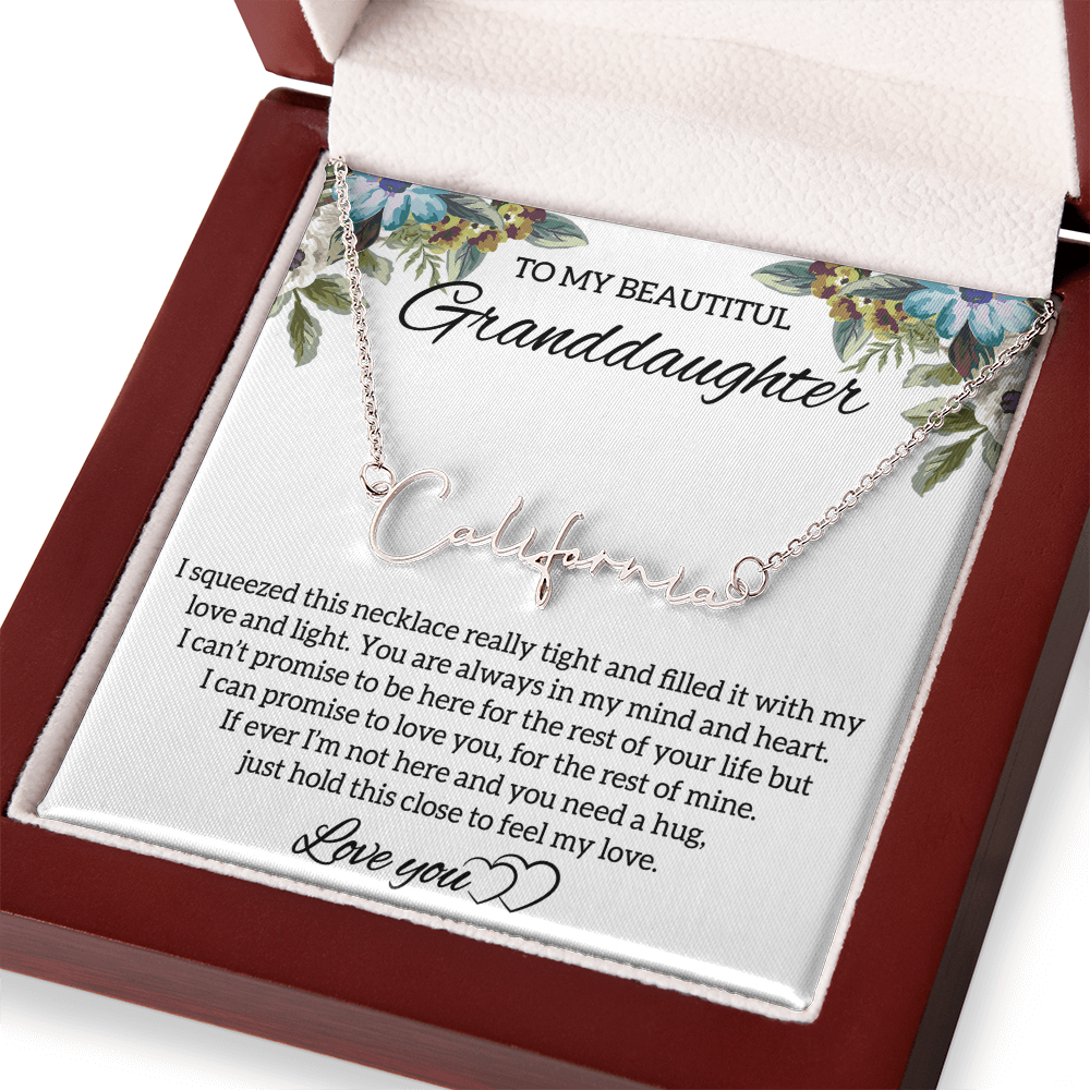 SO-7707158- Granddaughter signature name