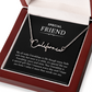Special friend single name necklace