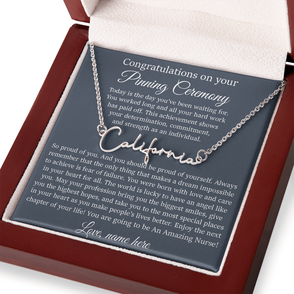 Nurses Degree Graduation Gift, Pinning Ceremony Gifts, Heart Plaque Gift for Nurse Degree Graduation, Nurse Pinning Ceremony Keepsake