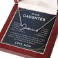 To Our daughter