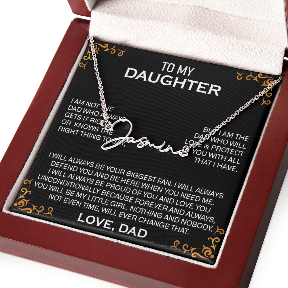 daughter- signature