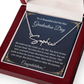 Signature Style Name Necklace, Inspirational Graduation Gift, High School Graduate Gifts for Best Friend or Daughter