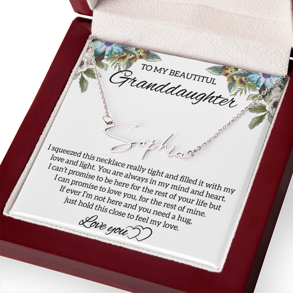 SO-7707158- Granddaughter signature name