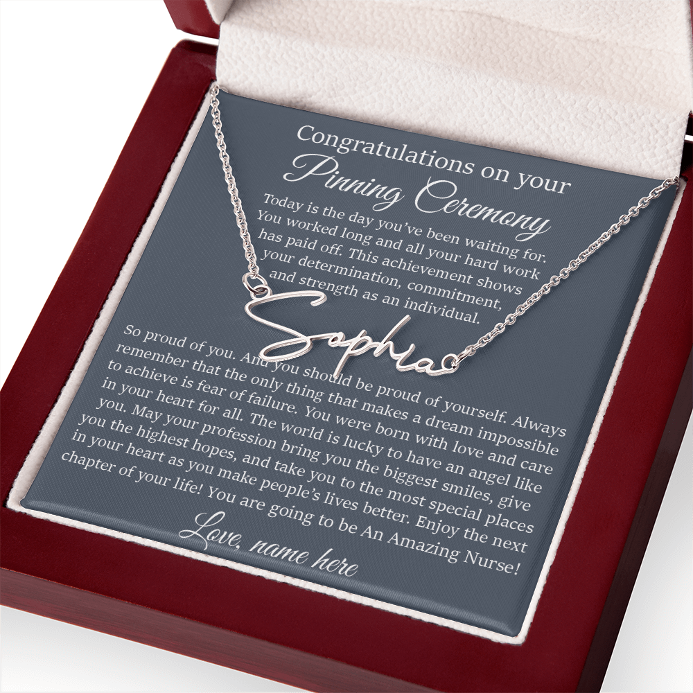 Nurses Degree Graduation Gift, Pinning Ceremony Gifts, Heart Plaque Gift for Nurse Degree Graduation, Nurse Pinning Ceremony Keepsake