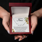 Personalized To My Niece Necklace From Aunt Auntie Uncle Not Even Time Floral Niece Birthday Graduation Christmas Customized Message Card