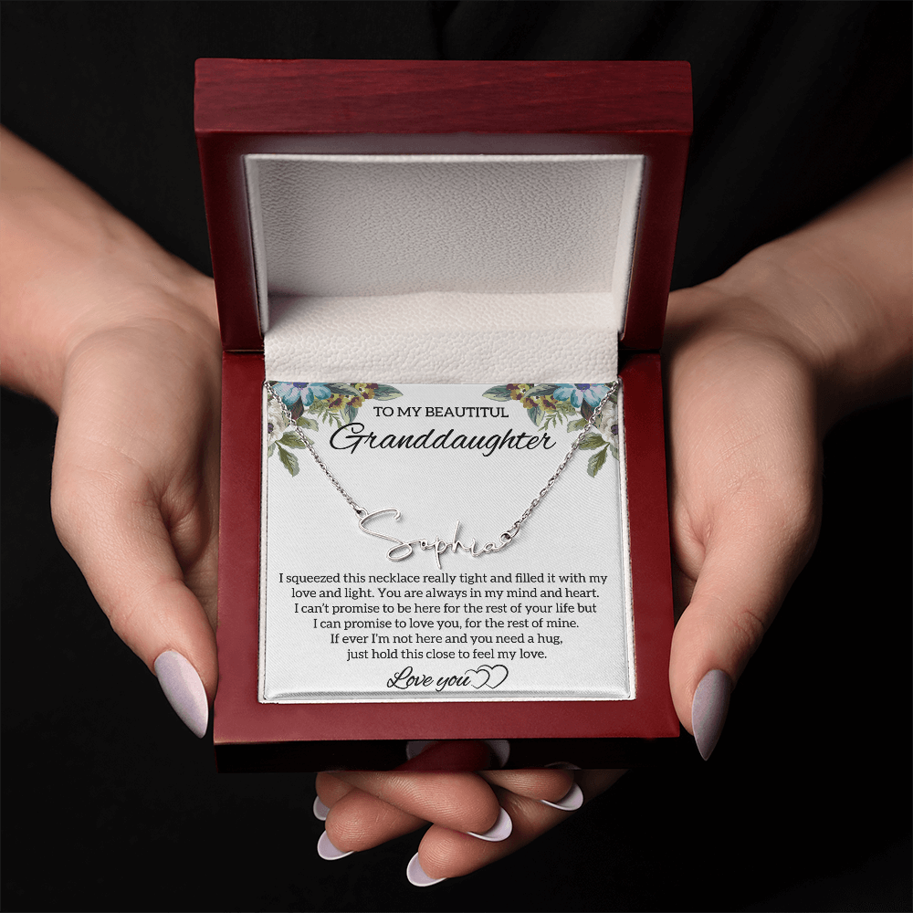 SO-7707158- Granddaughter signature name