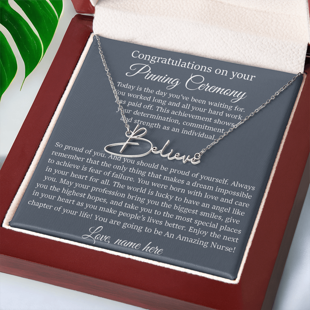 Nurses Degree Graduation Gift, Pinning Ceremony Gifts, Heart Plaque Gift for Nurse Degree Graduation, Nurse Pinning Ceremony Keepsake