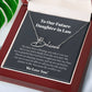To Our Future Daughter in Law Signature Style Name Necklace, Birthday Gift, Christmas Jewelry