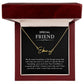 Special friend single name necklace