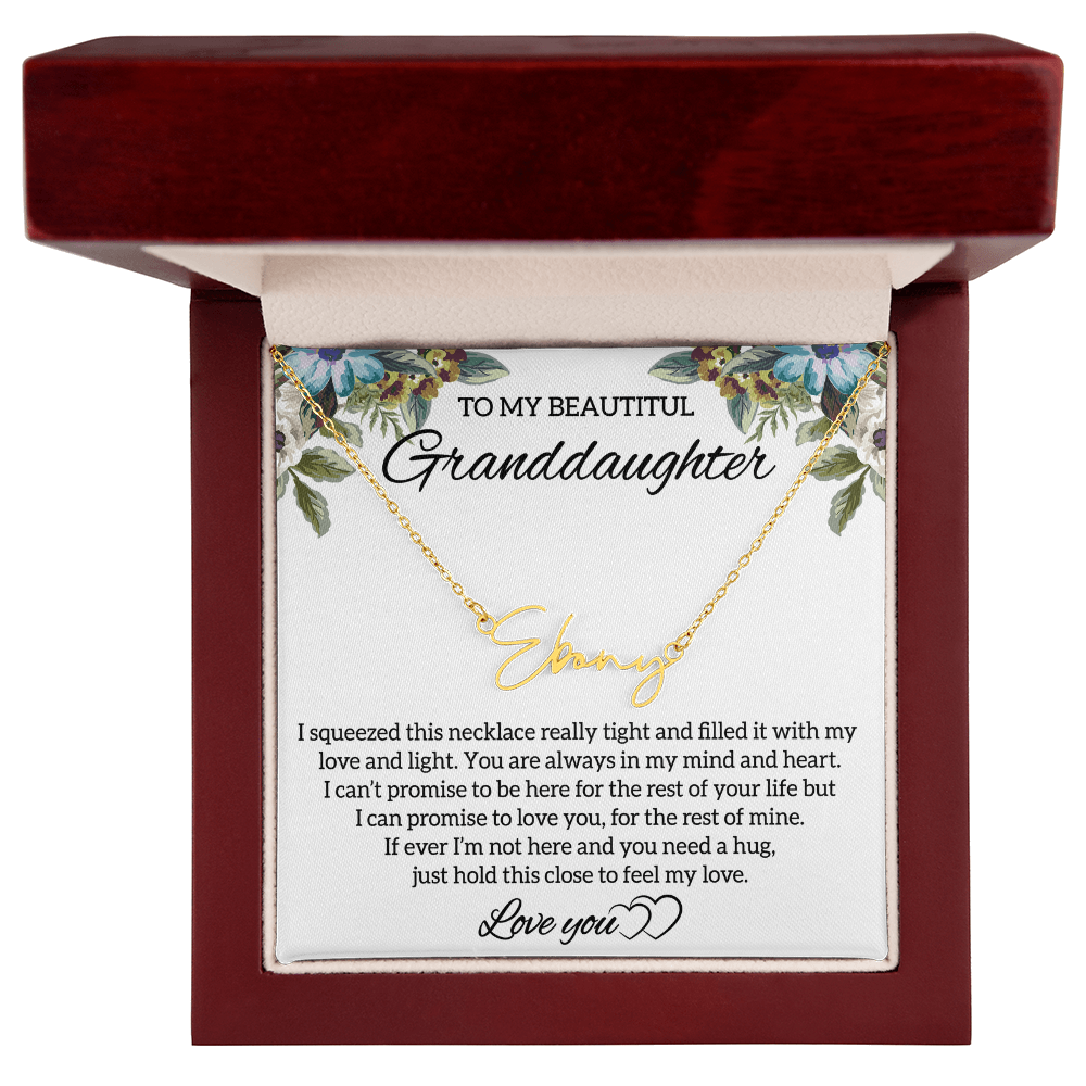 SO-7707158- Granddaughter signature name