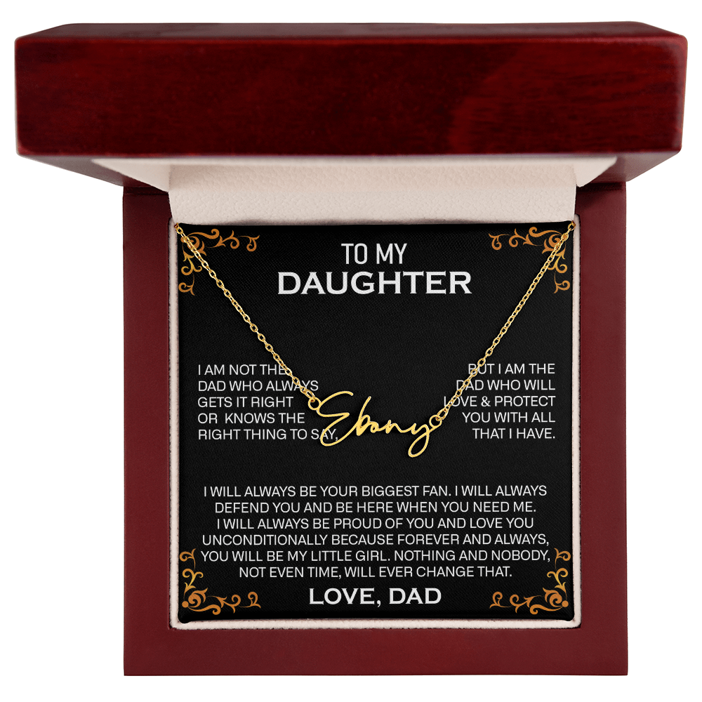 daughter- signature