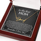 Signature Style Name Necklace for Mom, Perfect for Birthday, Mother's Day, Christmas, Thanksgiving Symbol of Appreciation and Love