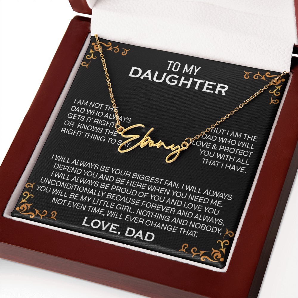 daughter- signature