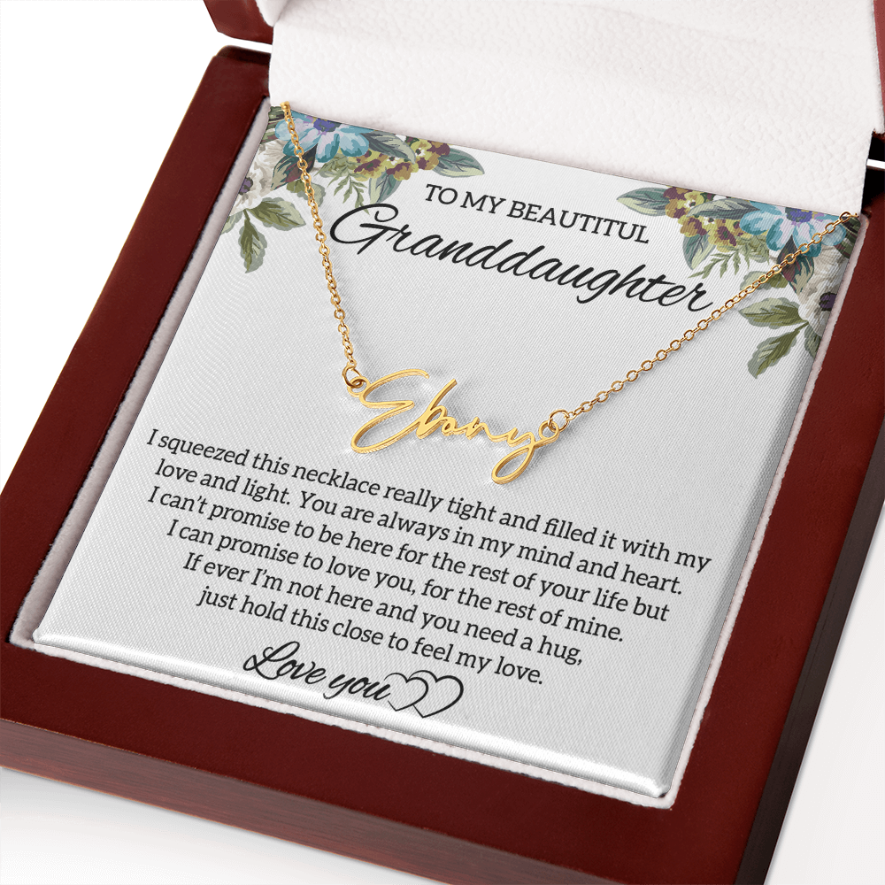 SO-7707158- Granddaughter signature name