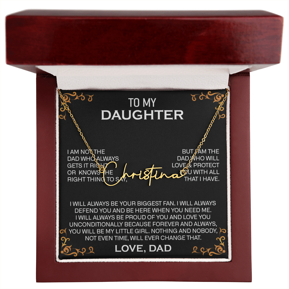 daughter- signature