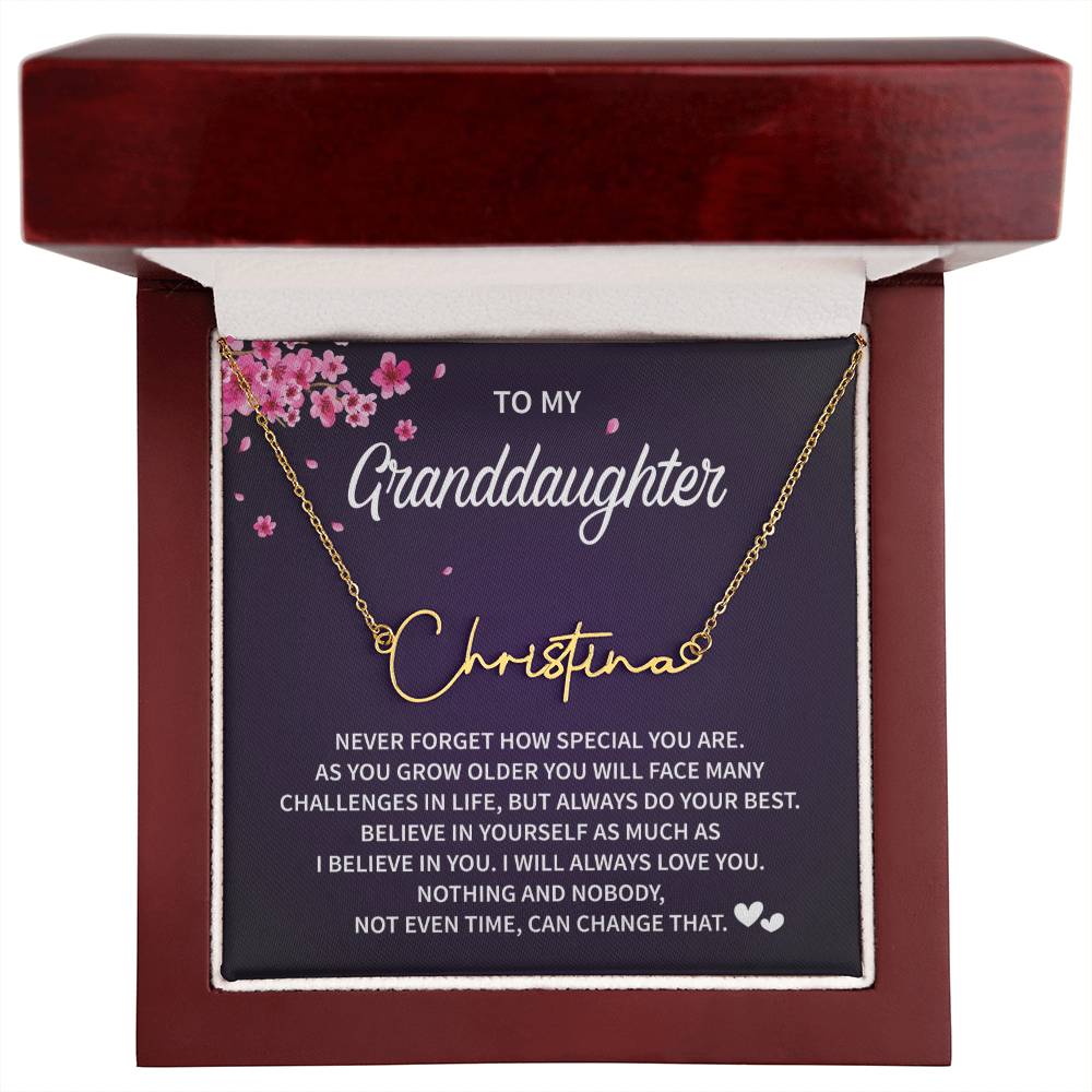 granddaughter jewelry gift