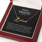 Special friend single name necklace