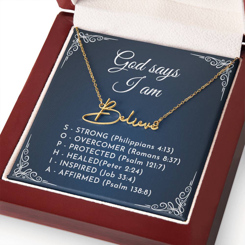 0810 god say name necklace