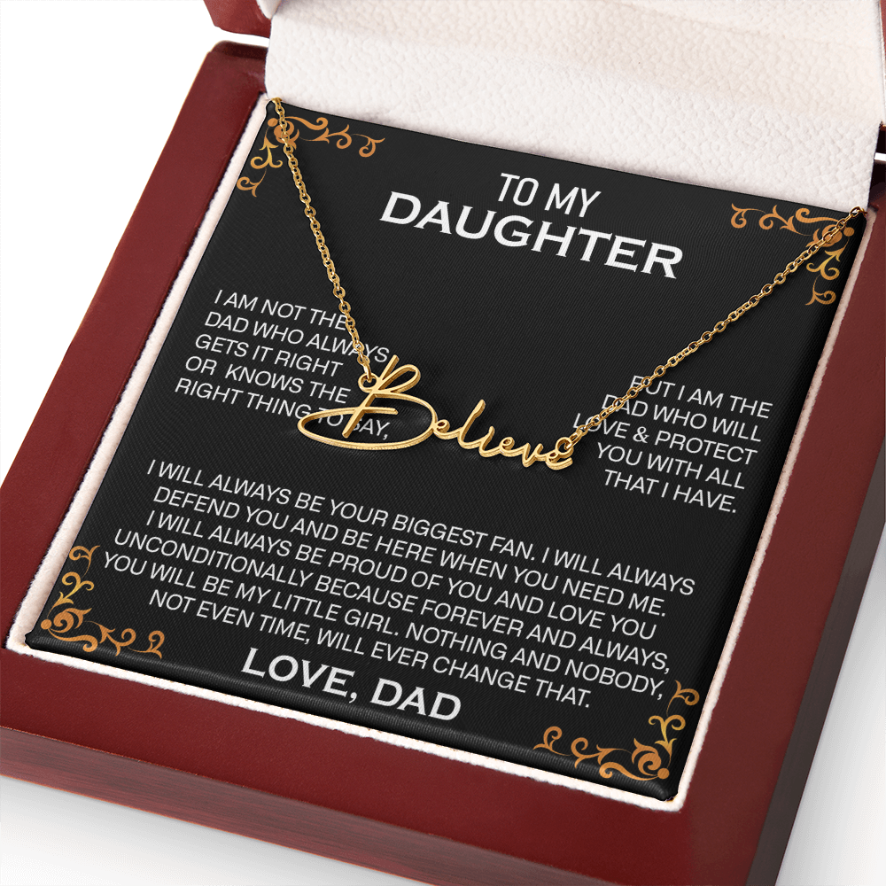 daughter- signature