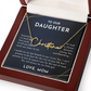 To Our daughter