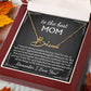 Signature Style Name Necklace for Mom, Perfect for Birthday, Mother's Day, Christmas, Thanksgiving Symbol of Appreciation and Love