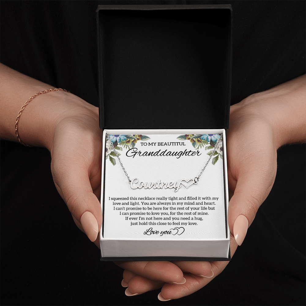 SO-7707158- Granddaughter name heart