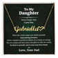 Daughter Gifts from Dad Name Name Necklace Birthday Christmas Valentine's day Gifts