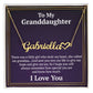 To My Granddaughter Necklace, Gifts For Granddaughter From Grandma Grandpa, Granddaughter Necklace From Grandparents, Granddaughter Birthday, Necklace For Granddaughter on Christmas