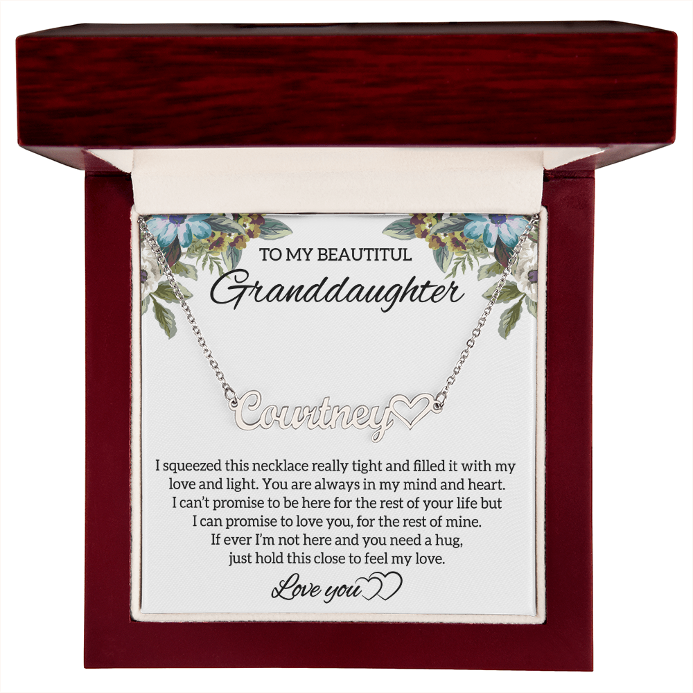 SO-7707158- Granddaughter name heart