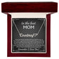Heart Name Necklace for Mom, Perfect for Birthday, Mother's Day, Christmas, Thanksgiving Symbol of Appreciation and Love