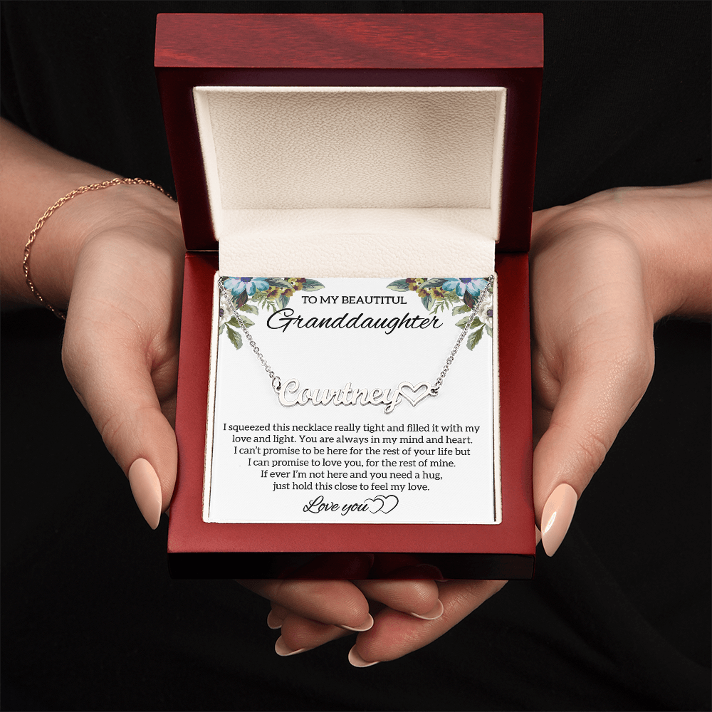 SO-7707158- Granddaughter name heart