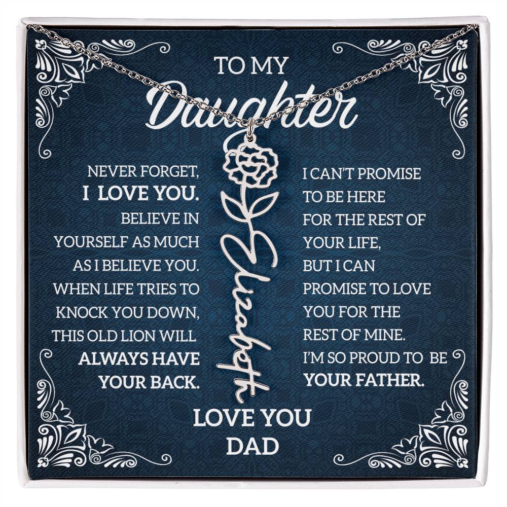 To My daughter