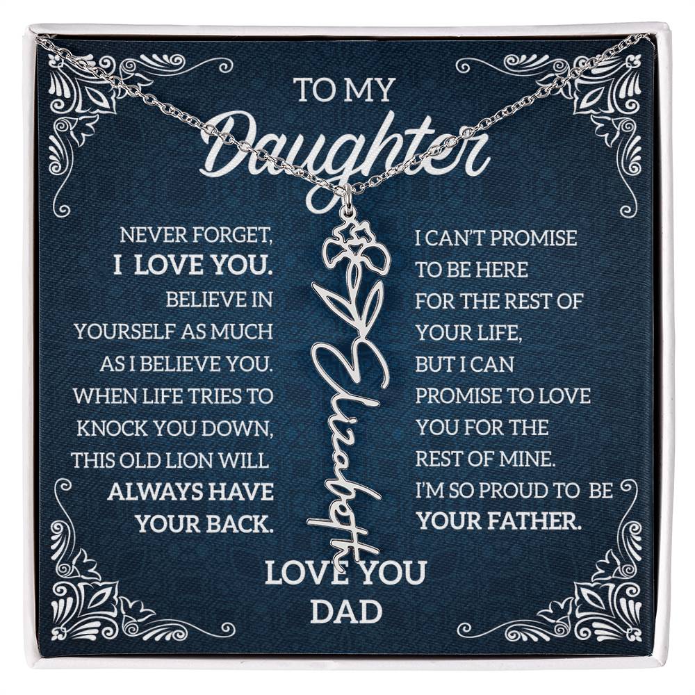 To My daughter