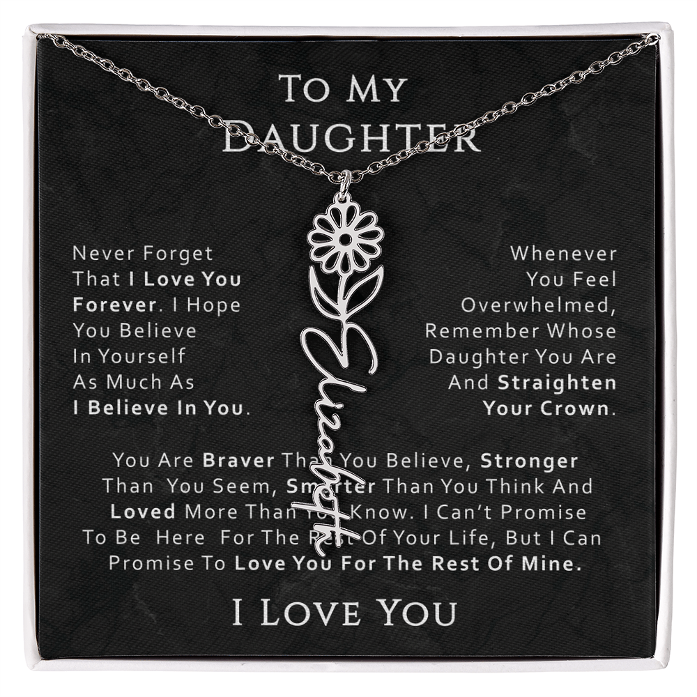 Daughter Flower name
