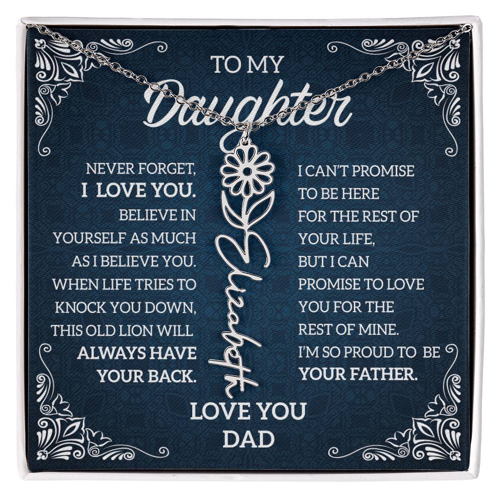 To My daughter