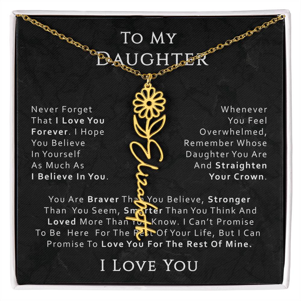 Daughter Flower name