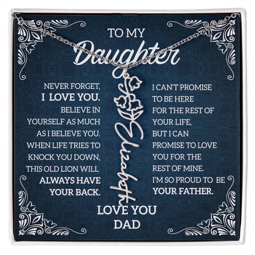 To My daughter