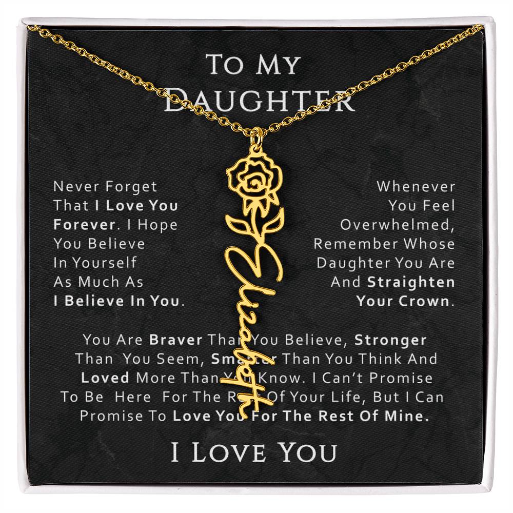 Daughter Flower name