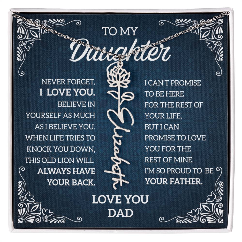 To My daughter