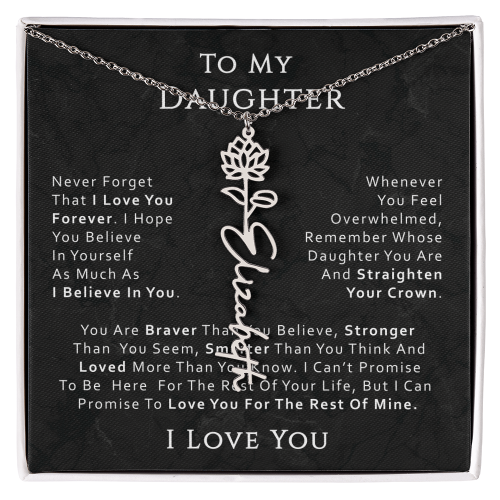 Daughter Flower name