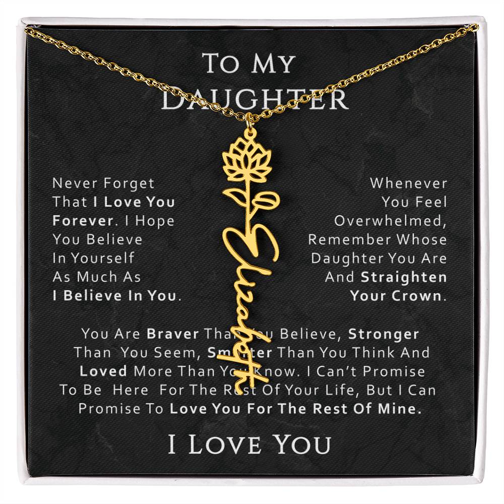 Daughter Flower name