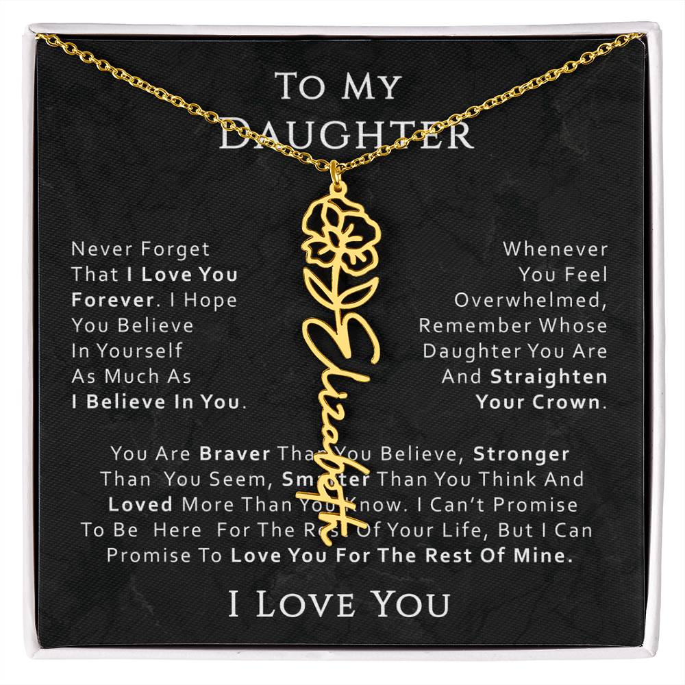 Daughter Flower name