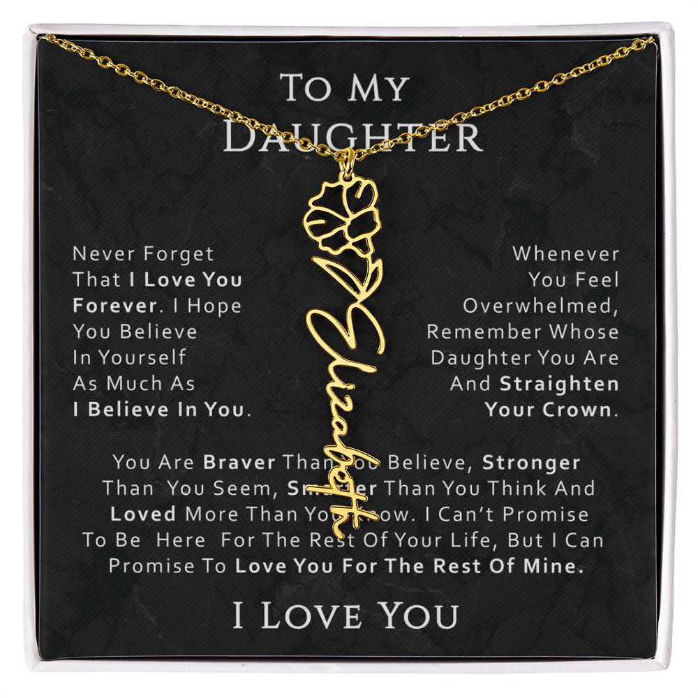 Daughter Flower name