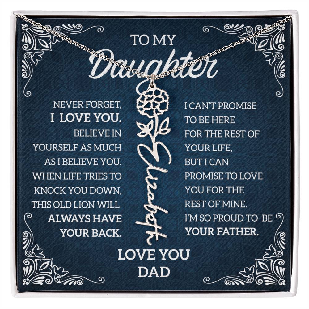 To My daughter