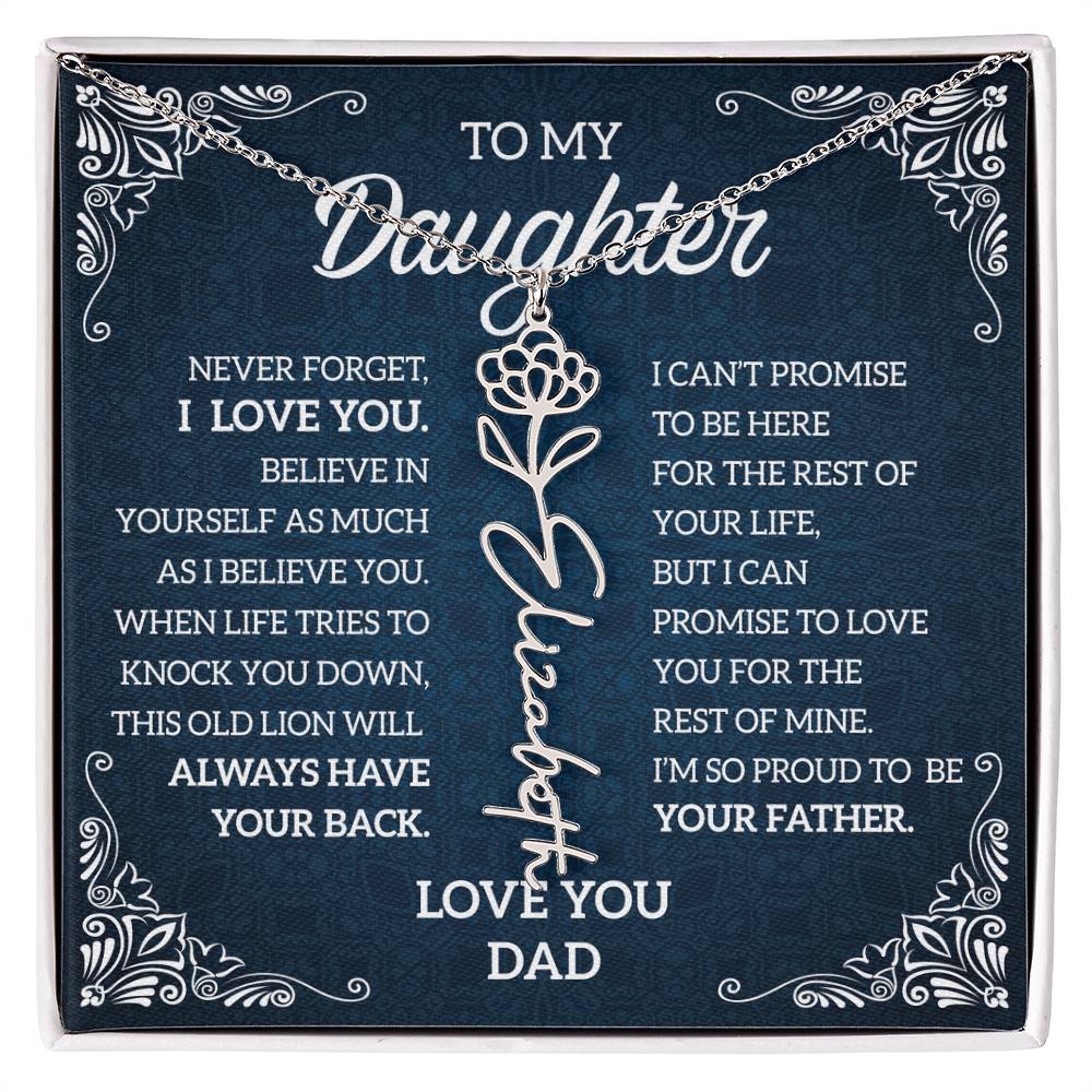 To My daughter