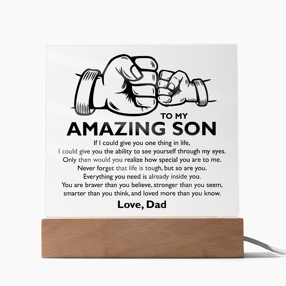 to my amazing son oder