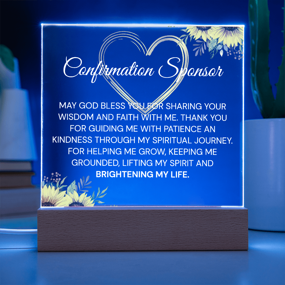 confirmation sponser